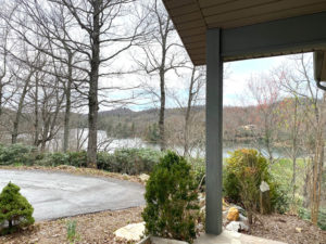 Mountain and lake view home for sale in Connestee Falls