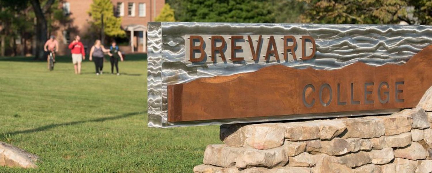 Photo of Brevard College Sign